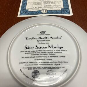 Marilyn Monroe Collector Plates